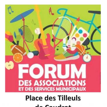 FORUM DES ASSOCIATIONS – DIMANCHE 8 SEPTEMBRE