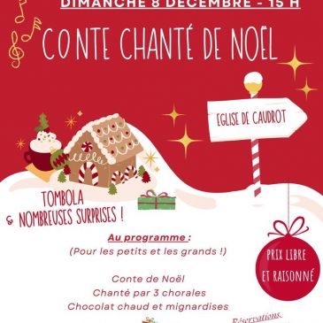 Conte de Noël – Eglise St-Christophe – 8 Décembre