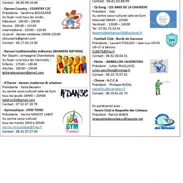 Rentrée des Associations